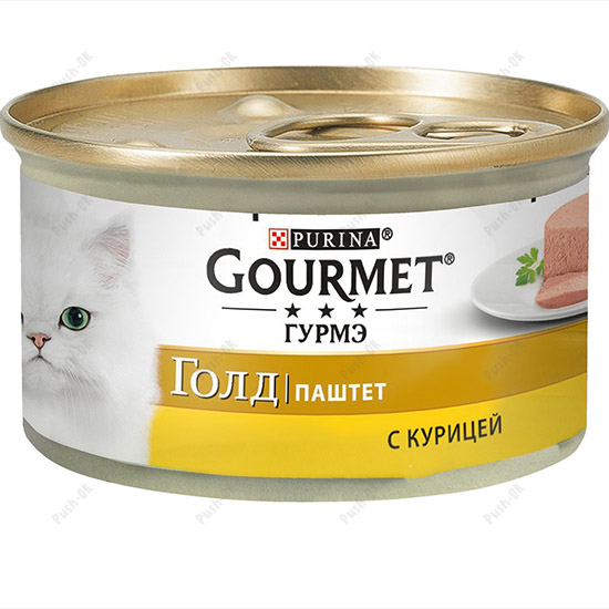 Gourmet Gold (Гурмет Голд) с курицей Мусс консерва для кошек